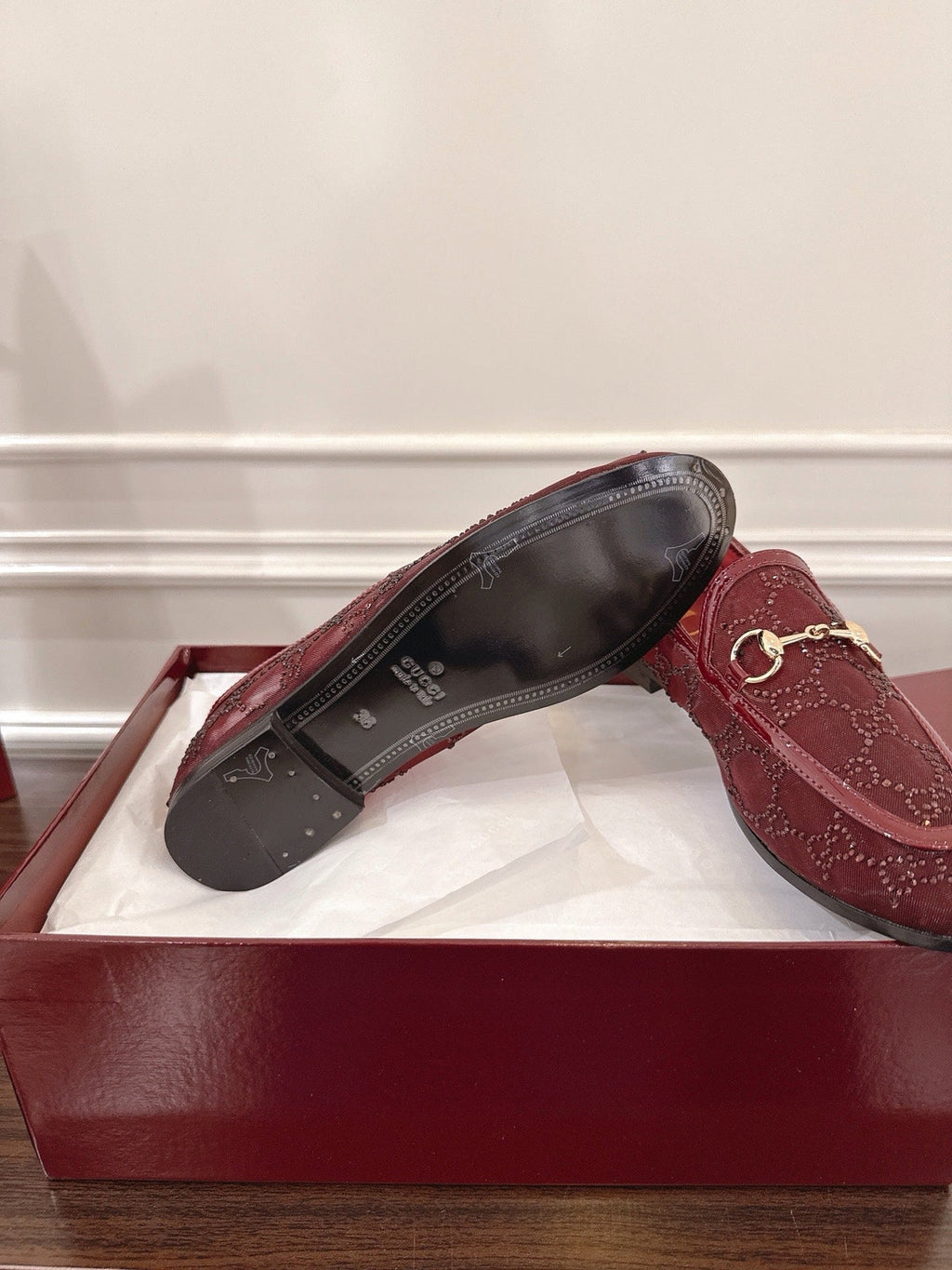 Gi Jordaan Loafer Mesh With Crystal
