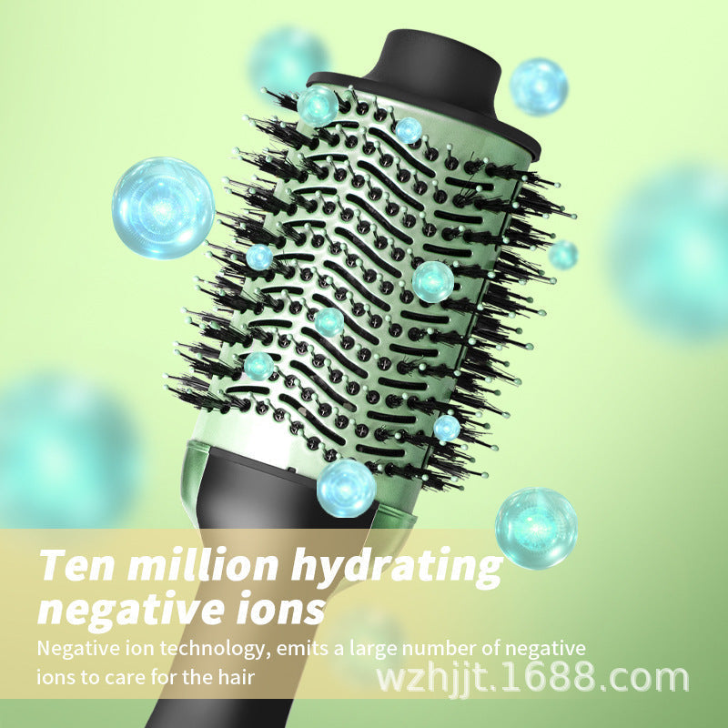 Volumizing hair dryer brush