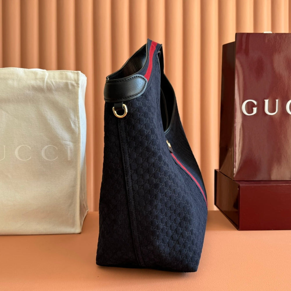 Gi Giglio Large Tote Bag Suede 60 cm
