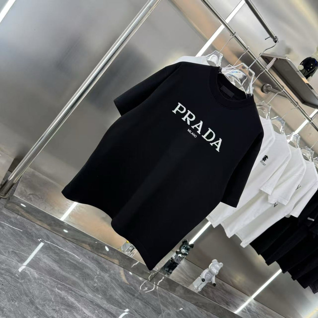 PR Cotton embroidery couple T-shirt 1825052021