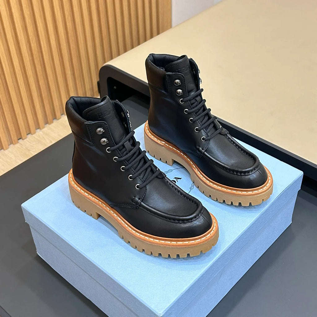 New PR Men's Genuine Leather Short Boots 1025103123
