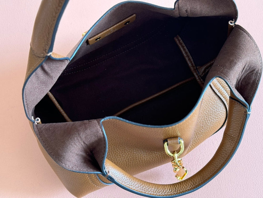Gi Solfbit Bag Black Calfskin 27.5