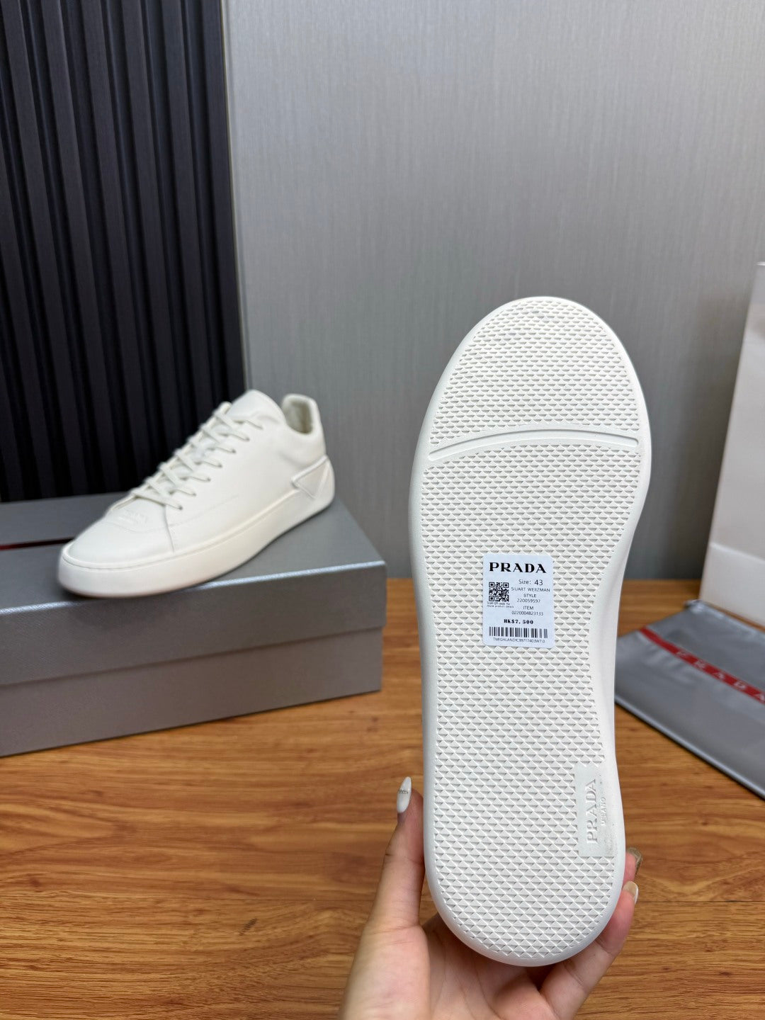 PR Court leather sneakers 1826051902