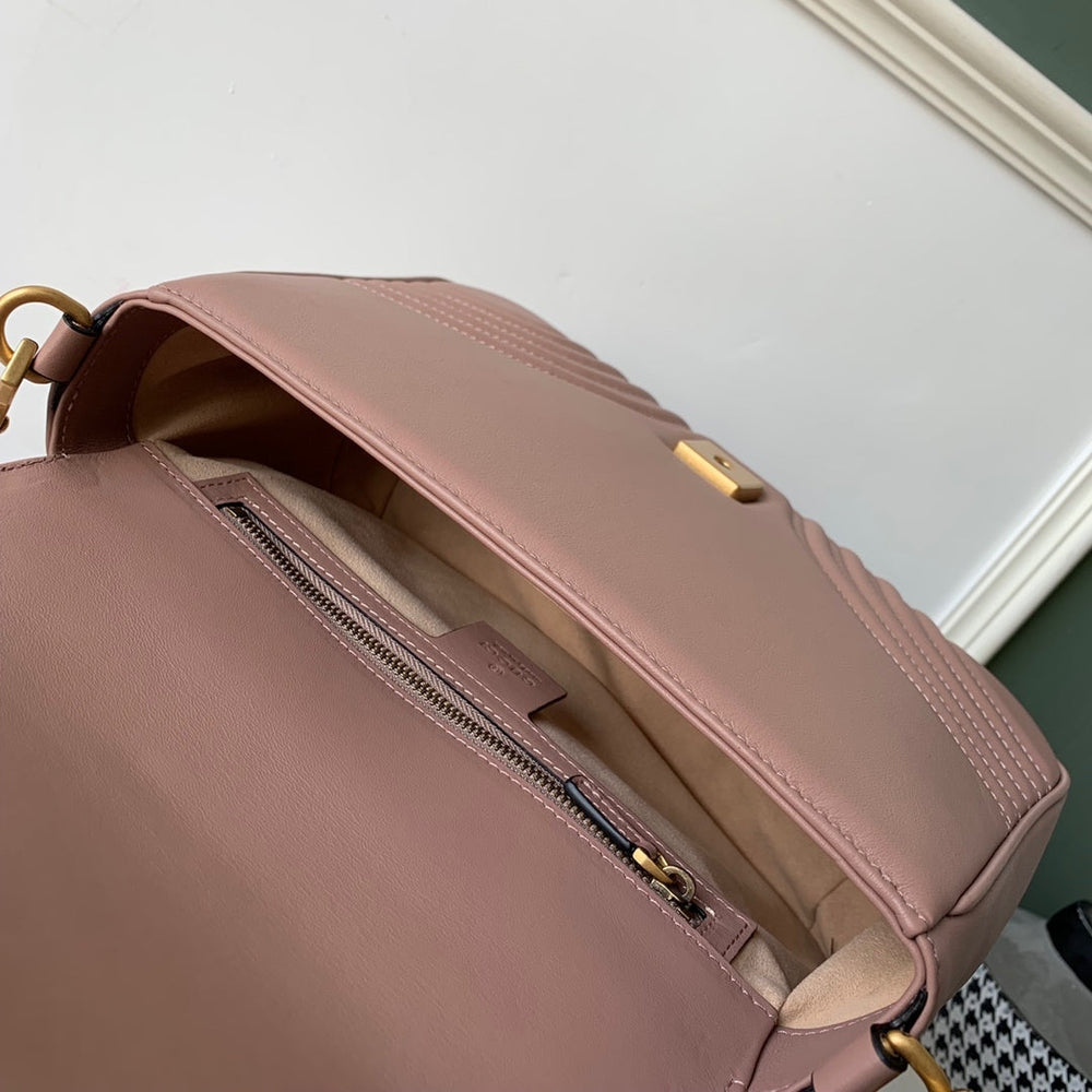 Gi Marmont 26.5cm Calfskin Gold Hardware
