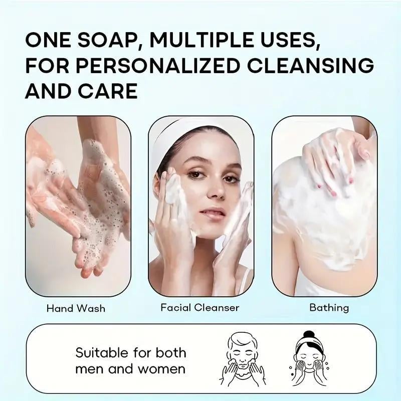 🎁🔥Hot Sale🔥Personalized Original Handmade Crystal Grape Soap Gentle Cleansing Soap