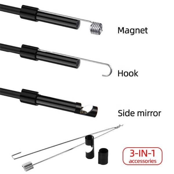🔥3 in 1 Endoscope,Can be used for physical exploration