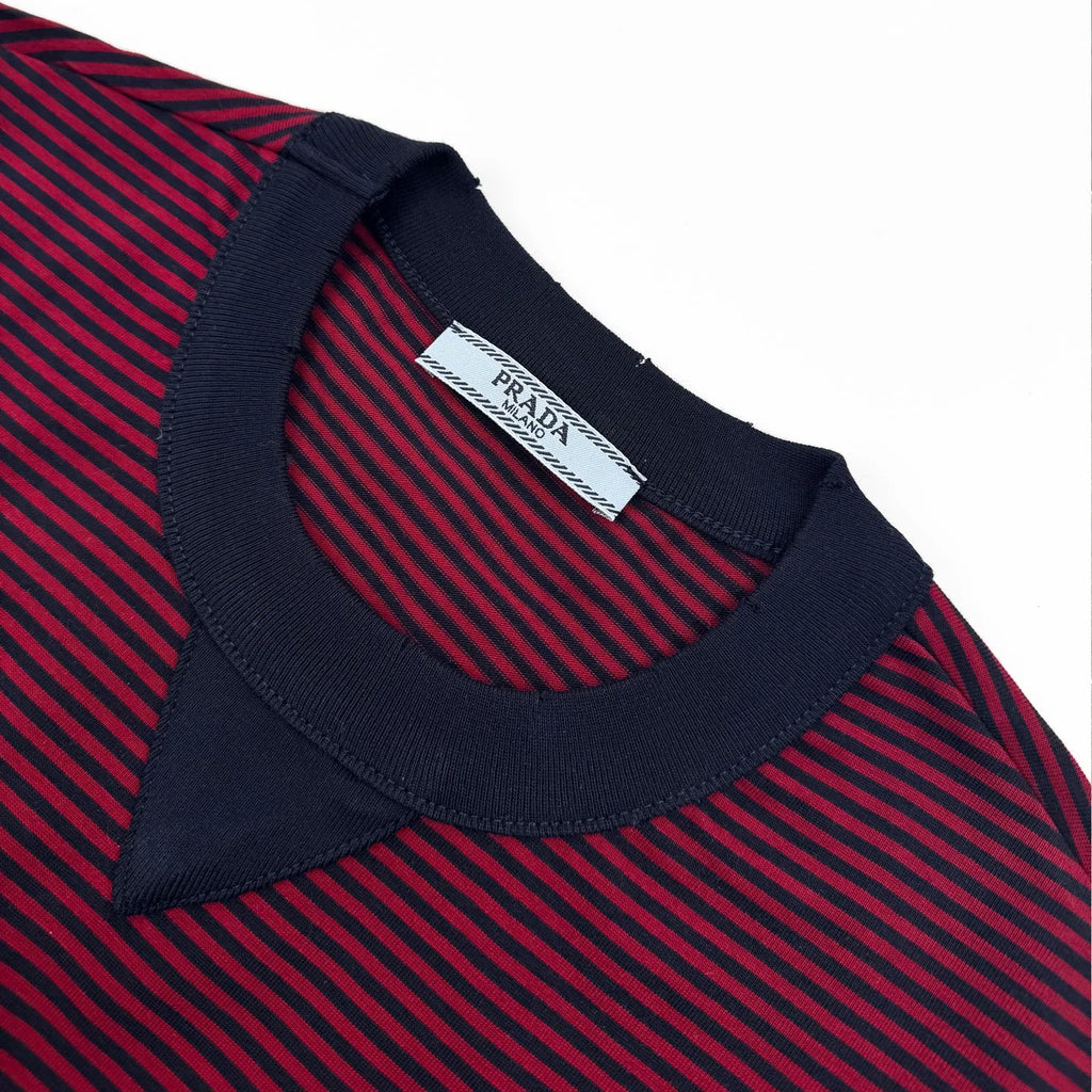 Striped pocket short-sleeved shirt 1426012315