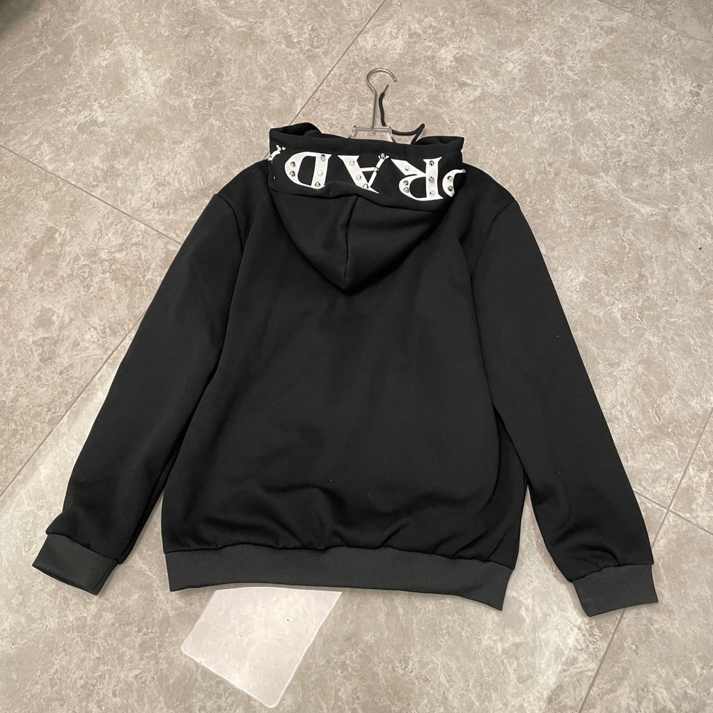 PR studded hoodie coat 1824091004