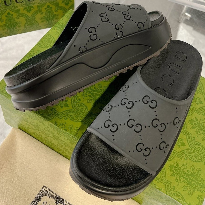 GC 25 50mm Monogram Slide Sandal