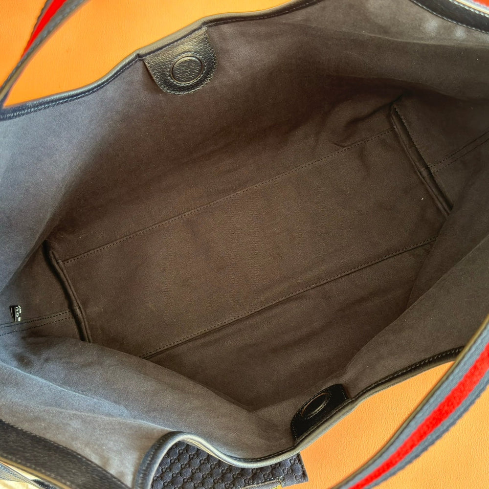 Gi Giglio Large Tote Bag Suede 60 cm