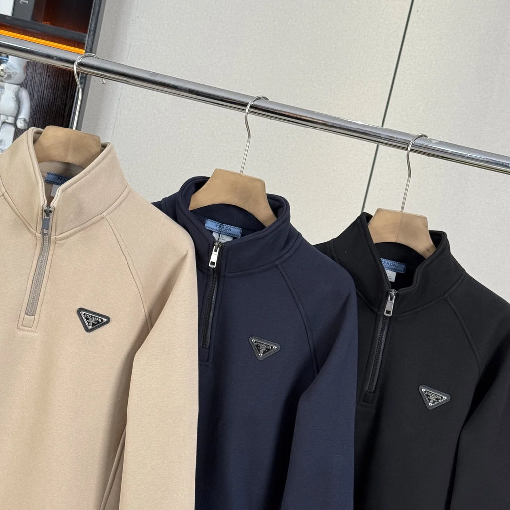 New winter style half-zip pullover sweatshirt 1426011205