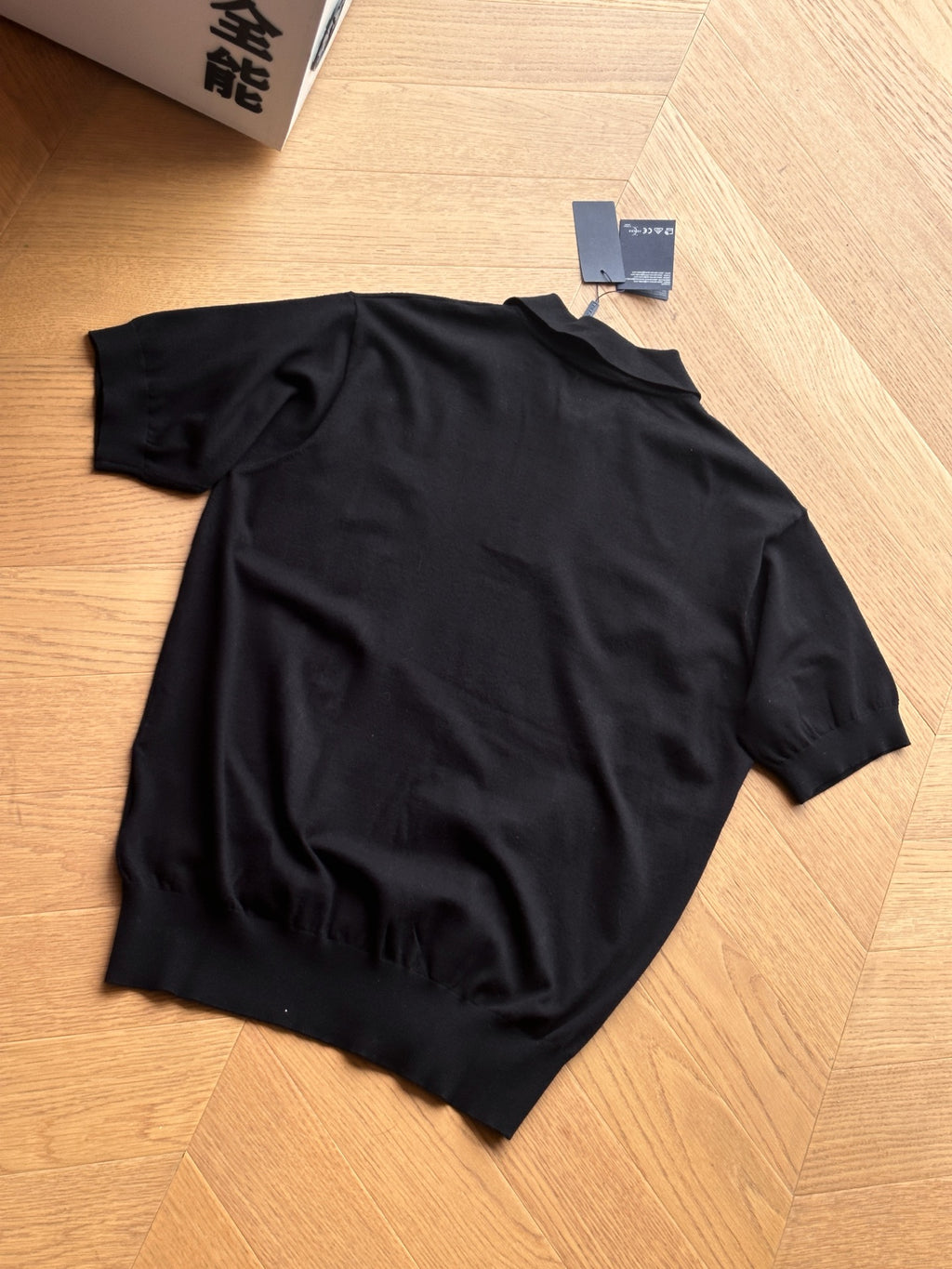 PR Knitted Embroidered Logo Polo 1825061801