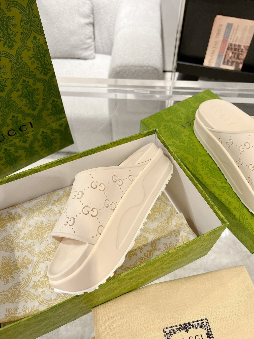 GC 25 50mm Monogram Slide Sandal