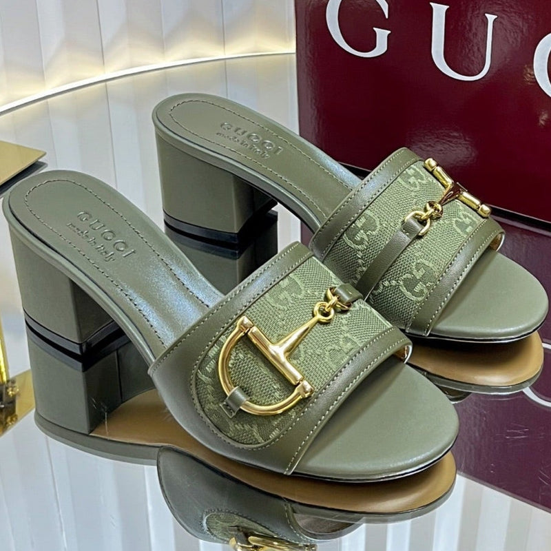 Gi 25 Horsebit GG 50mm Sandals Canvas