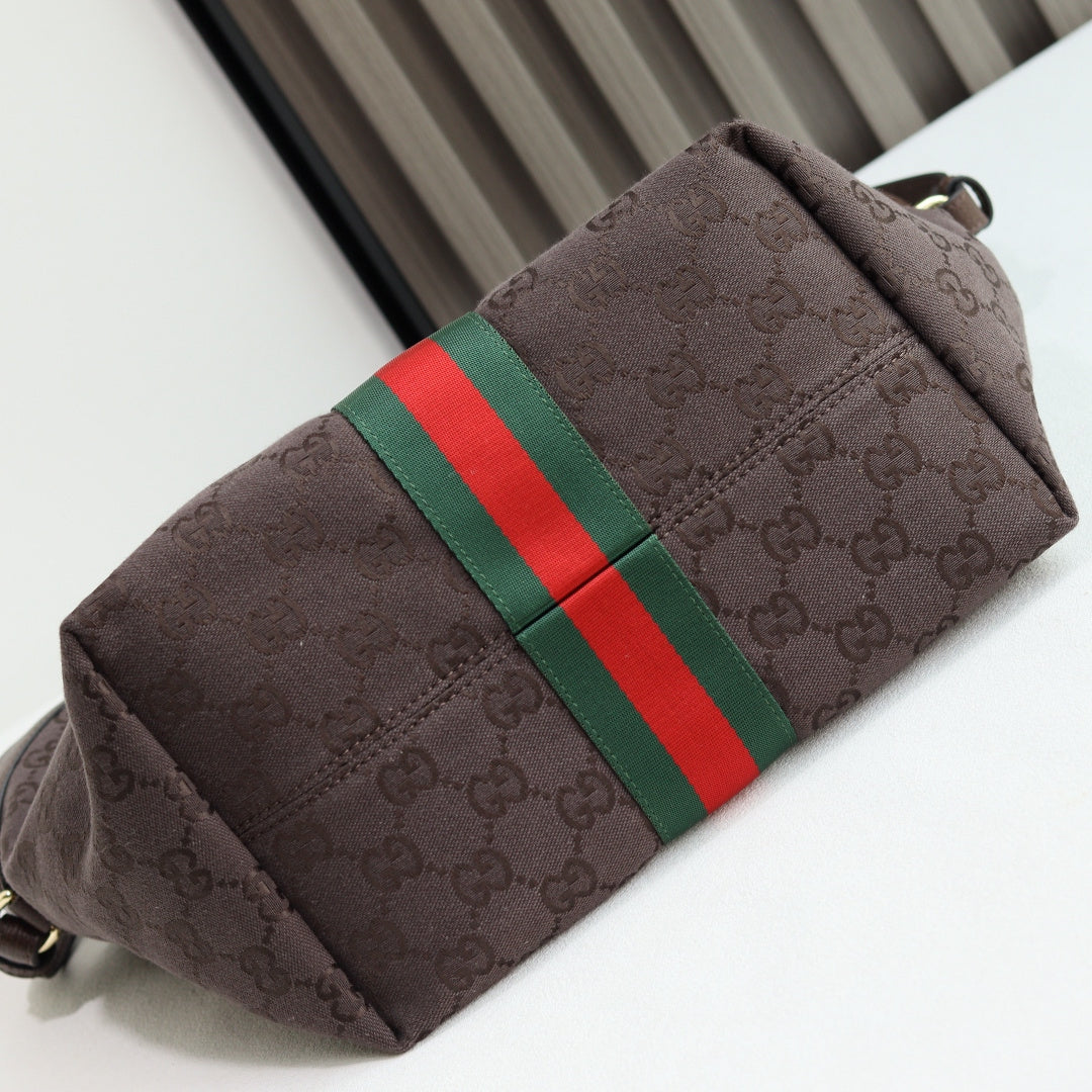 Gi 2026 Giglio Shoulder Bag 25cm Canvas Calfskin