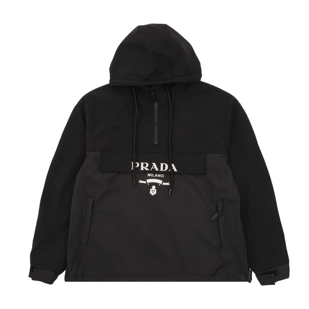 PD Half-zip hooded jacket 182502011