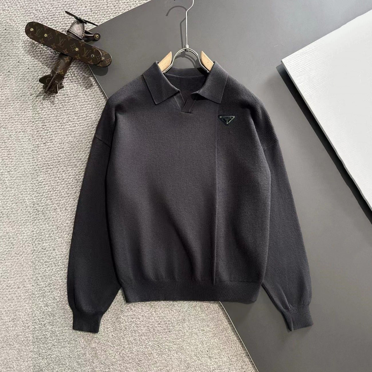 PR Lapel sweater 1824091114