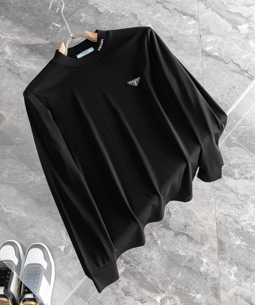 PR New autumn and winter modal cotton blended half turtleneck bottoming shirt 1824111504