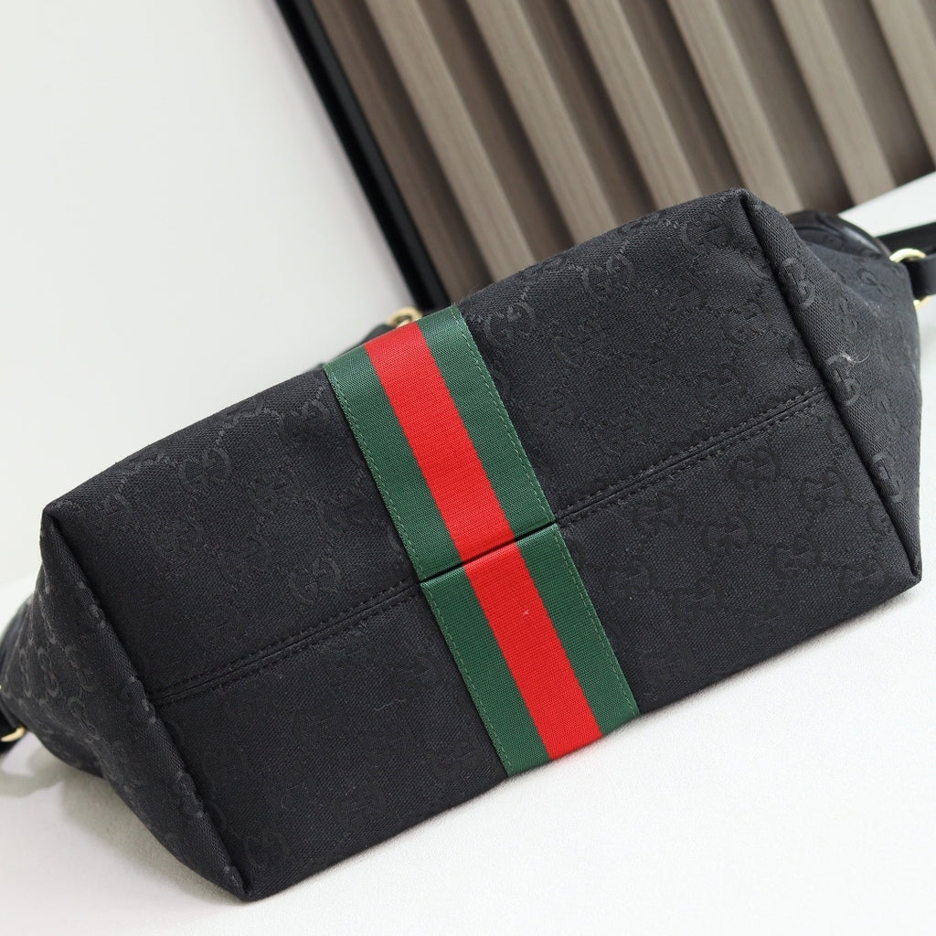 Gi 2026 Giglio Shoulder Bag 25cm Canvas Calfskin