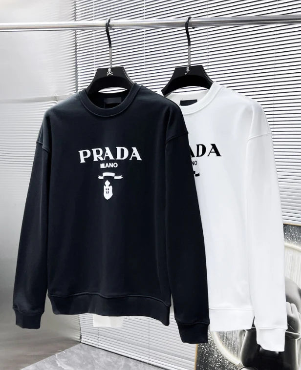 New long-sleeved round-neck hoodie 2025120407