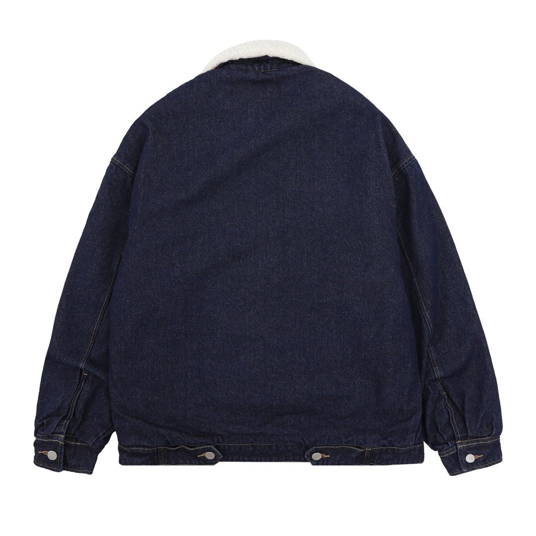 PR Denim lapel jacket 1824102506