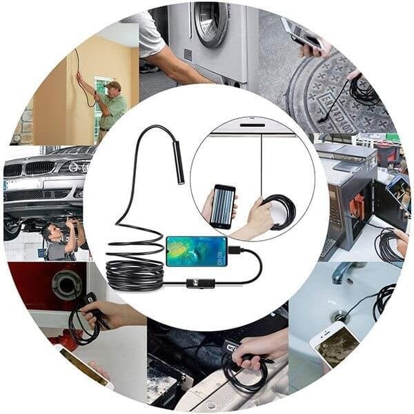 🔥3 in 1 Endoscope,Can be used for physical exploration