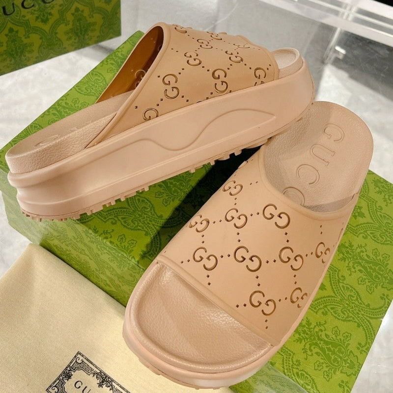 GC 25 50mm Monogram Slide Sandal