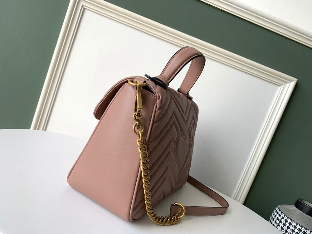 Gi Marmont 26.5cm Calfskin Gold Hardware