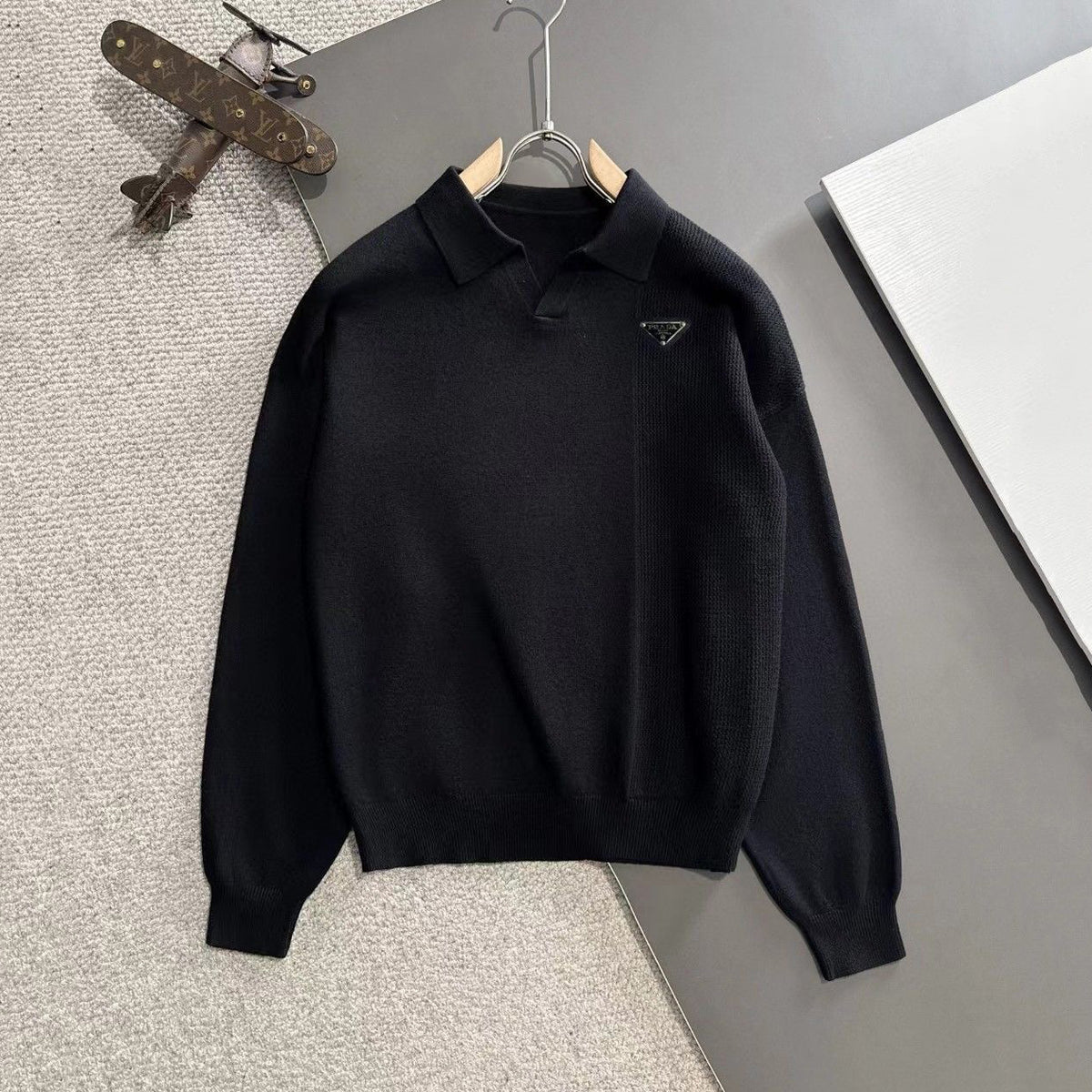 PR Lapel sweater 1824091114