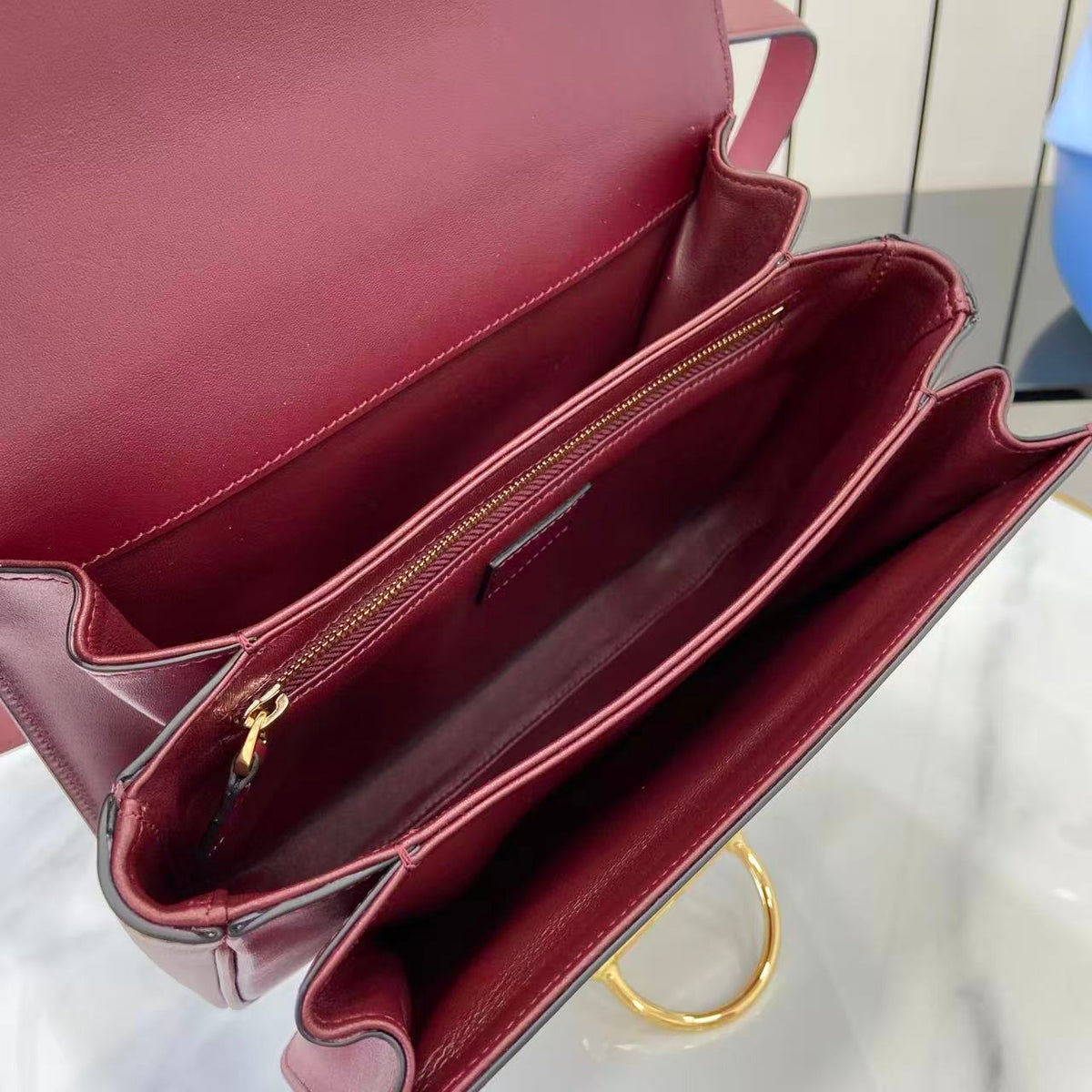 Gi 25 Siena Bag 22.5cm Gold & Leather