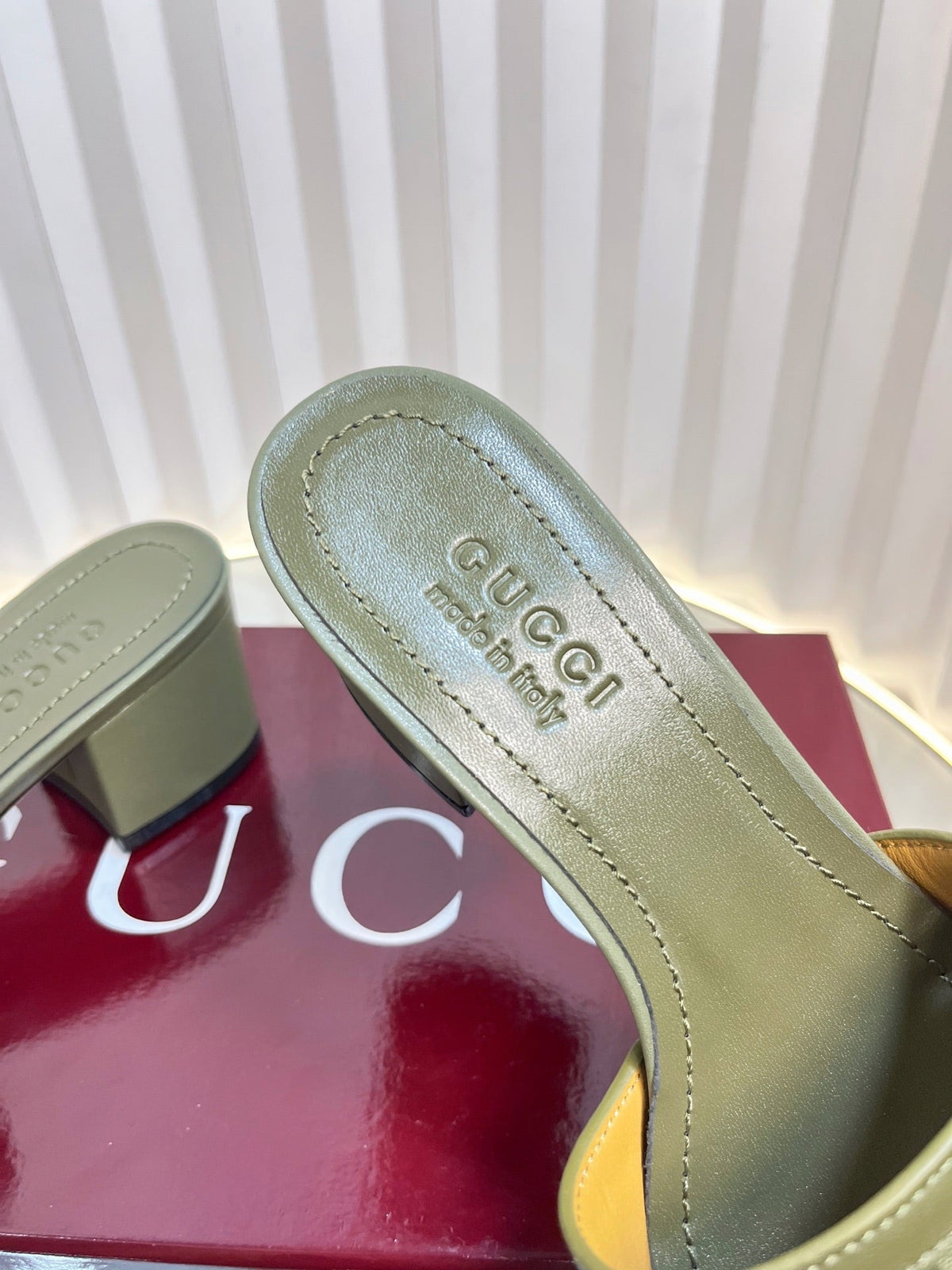Gi 25 Horsebit GG 50mm Sandals Canvas