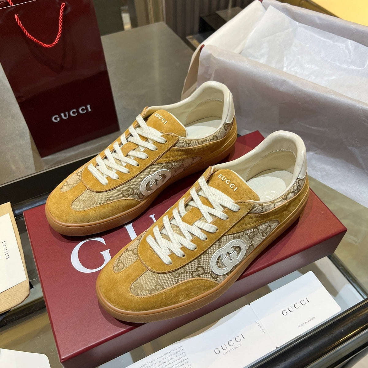 Gi 26 Sneaker Canvas Suede