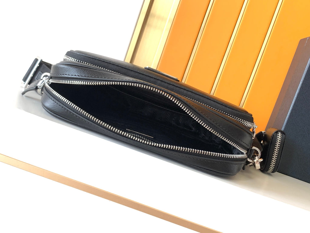 PRA Single-shoulder crossbody double-layer messenger bag 1826091108