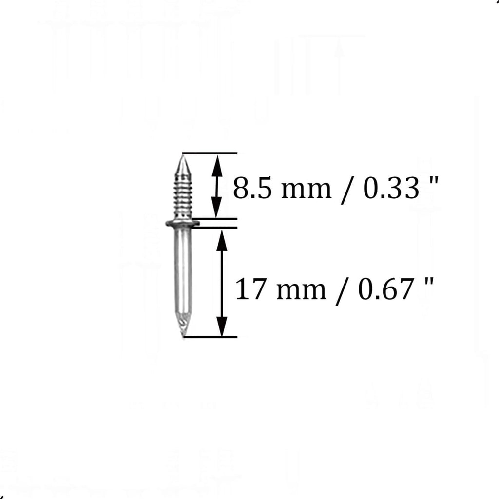 Seamless 2-Sided Nails for Wood