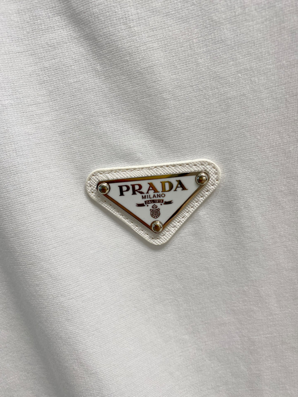 PR Neckline + Embroidered logo T-shirt 1826052701