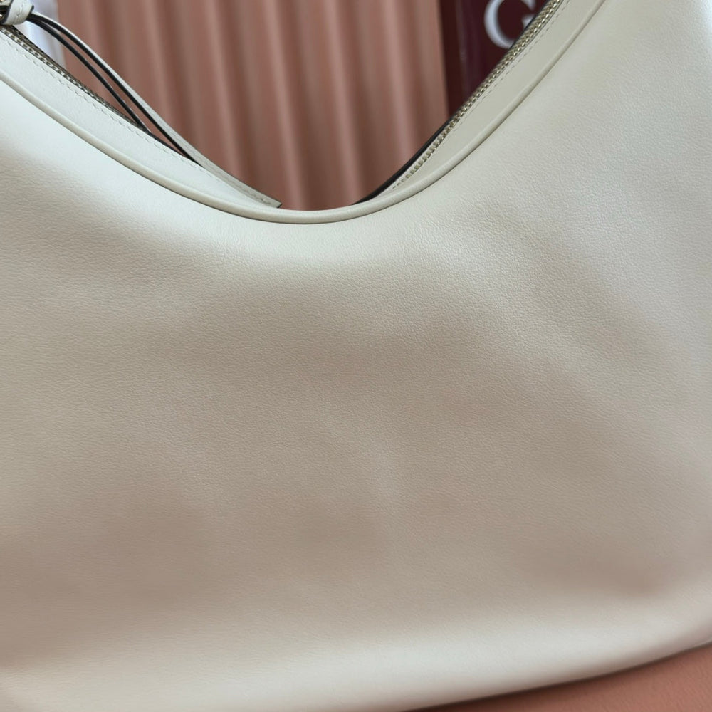 Gi Attache Large Shoulder Bag 35cm Leather