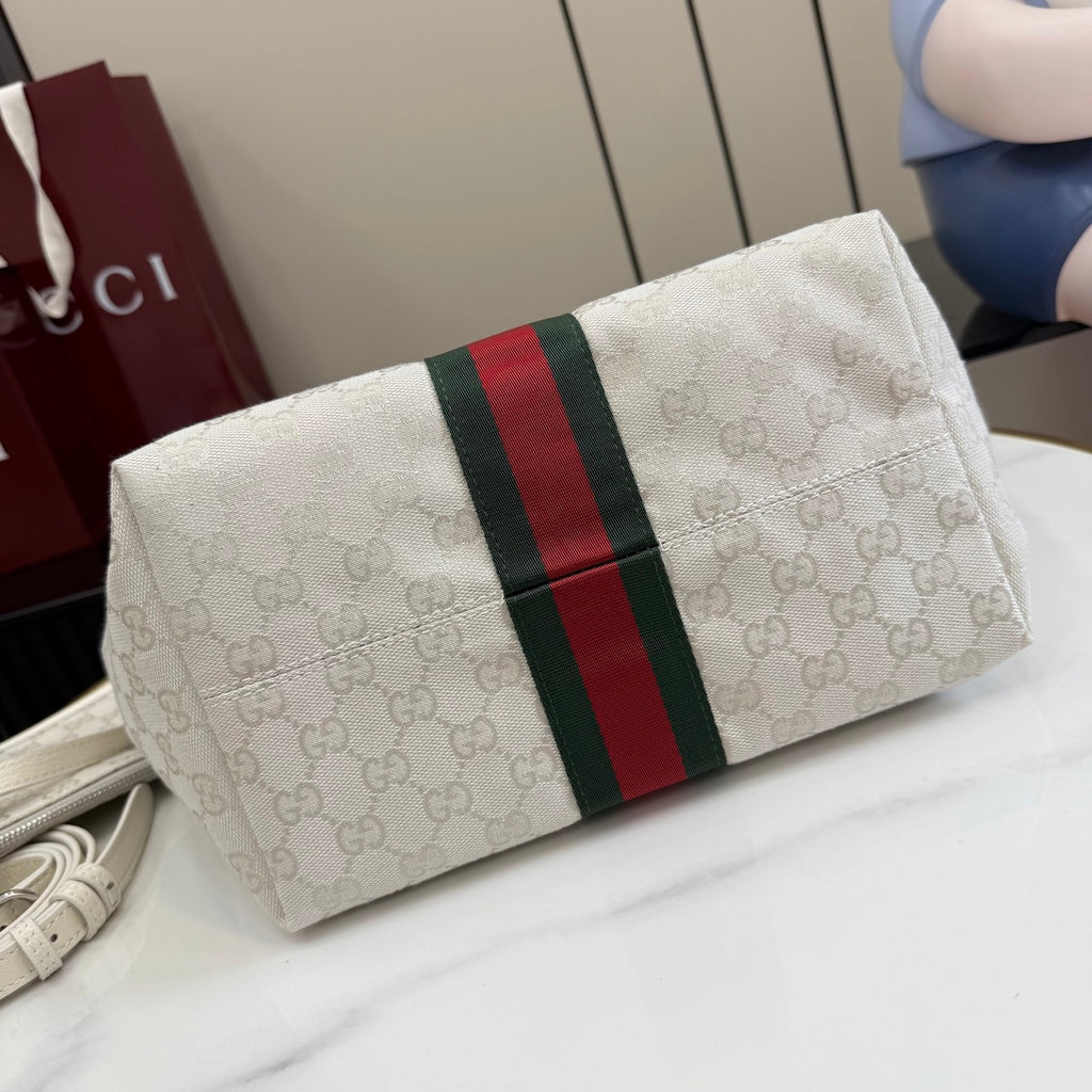 Gi 2026 Giglio Shoulder Bag 25cm Canvas Calfskin