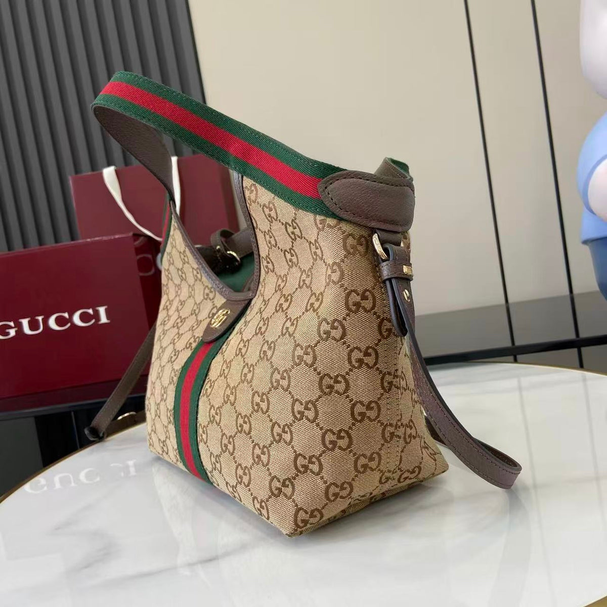 Gi 25 Giglio 25cm Bag Canvas Leather
