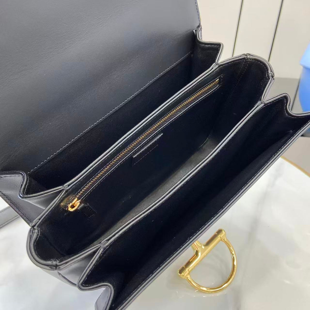 Gi 25 Siena Bag 22.5cm Gold & Leather