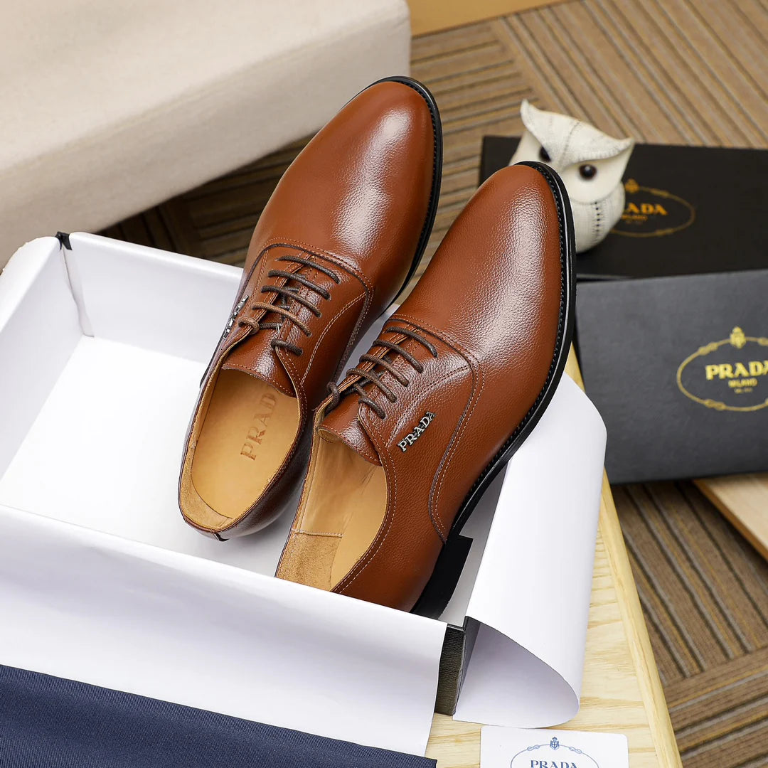 New men's casual leather shoes 1024041734