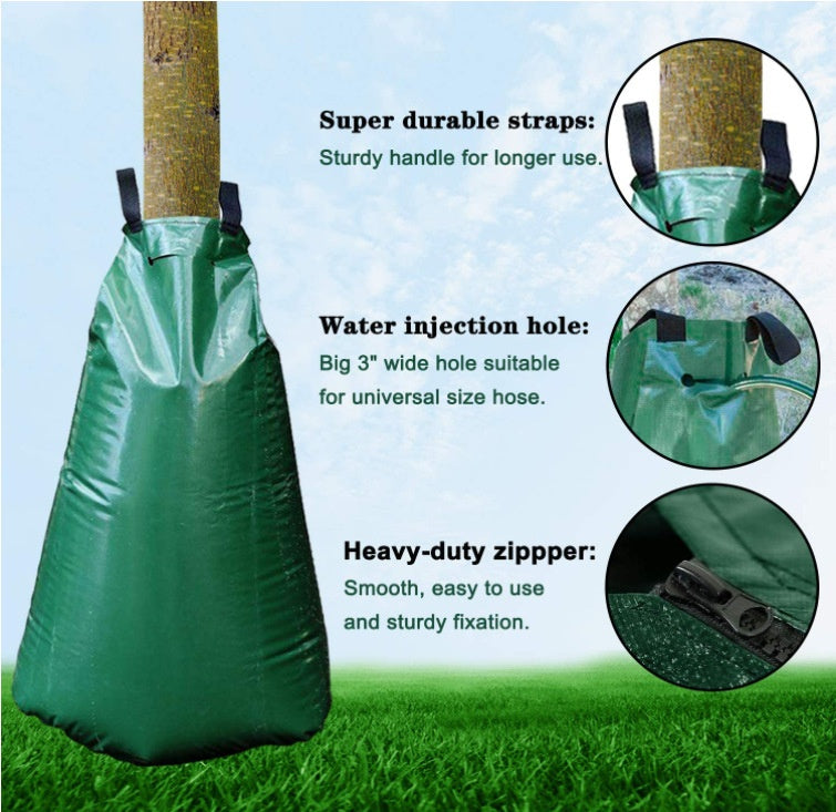 Watering Tree Bag 20 Gallon Watering Bag Reusable Slow Release Premium PVC Thickened Irrigation Bag