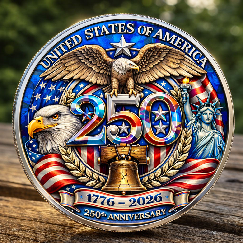 🏆New Year 60% OFF- U.S 250th Anniversary Commemorative Coin