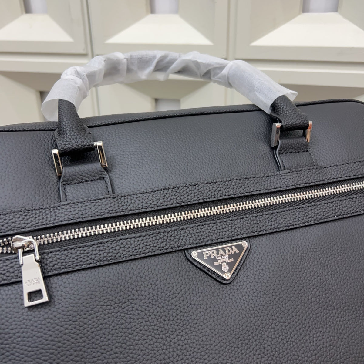 PR leather briefcase 1825111310