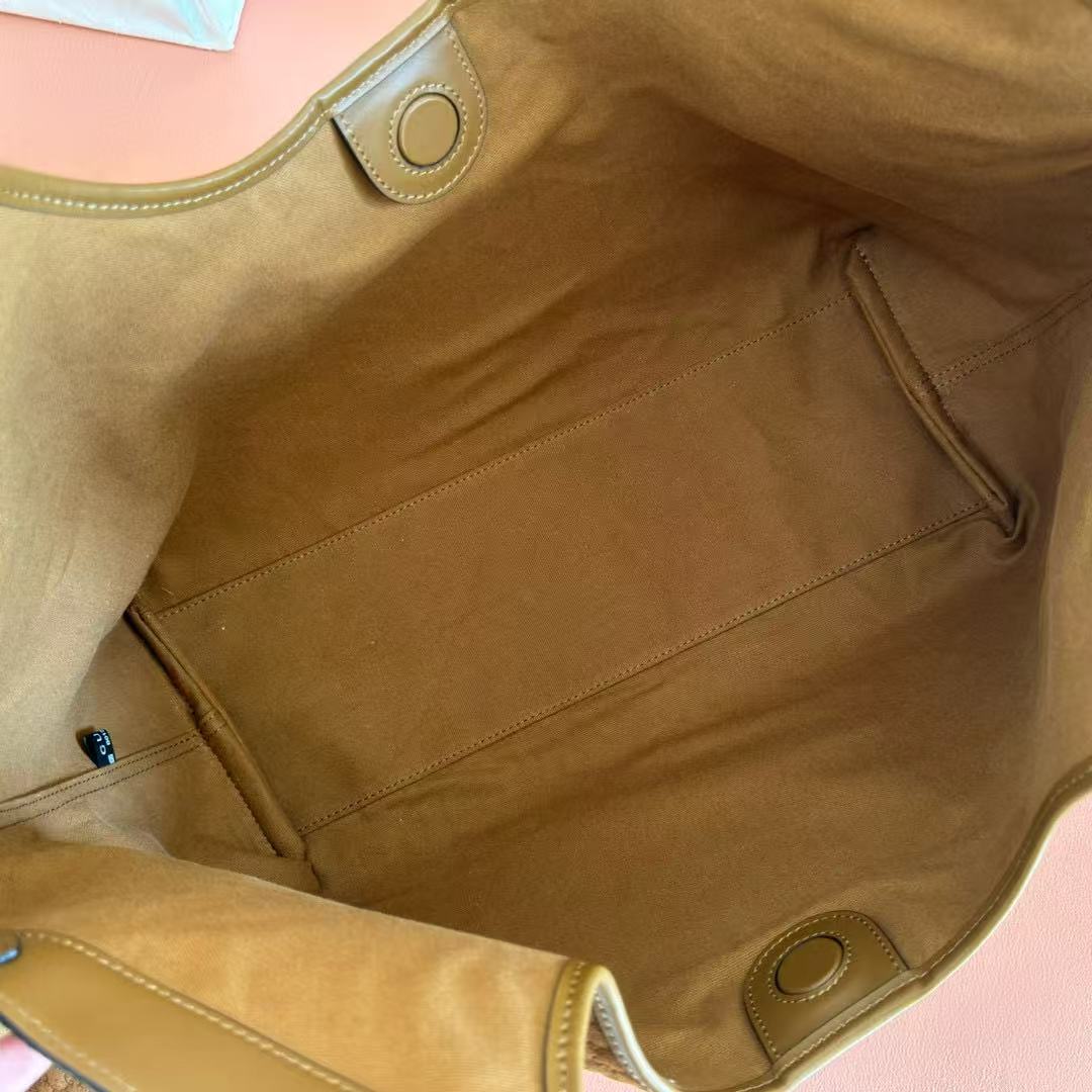 Gi Giglio Large Tote Bag Suede 60 cm