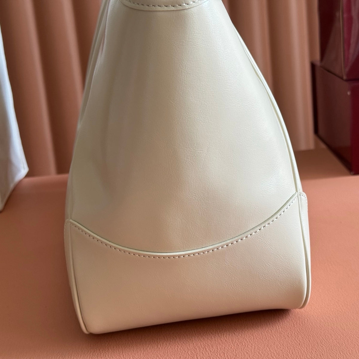 Gi Mercato Large Tote Bag Lambskin 40 cm