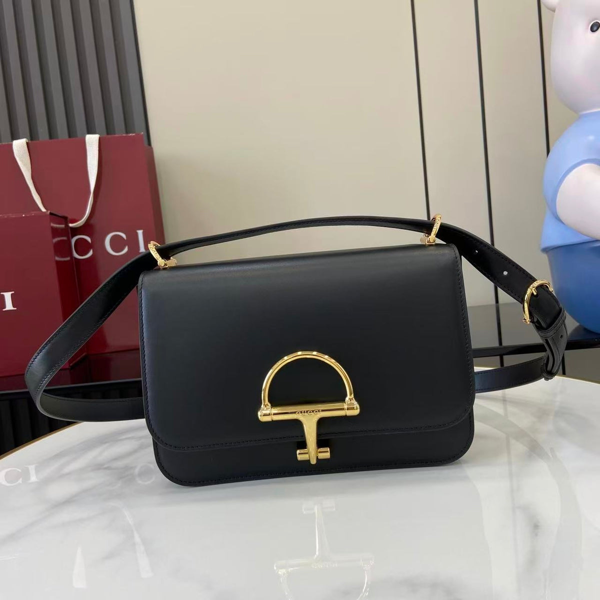 Gi 25 Siena Bag 22.5cm Gold & Leather