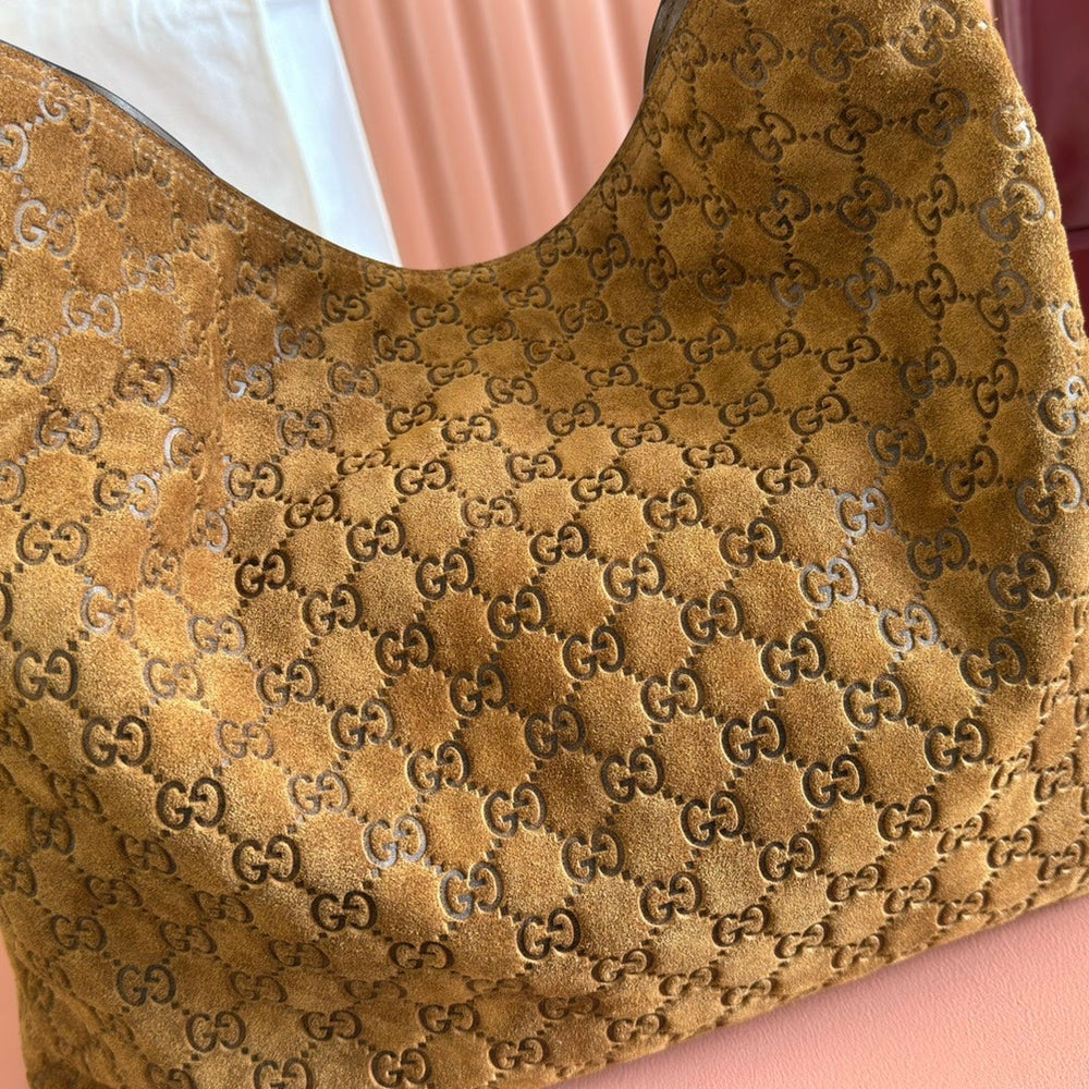 Gi 2026 Beatrix Bag Caramel Brown Suede (35/40 cm)