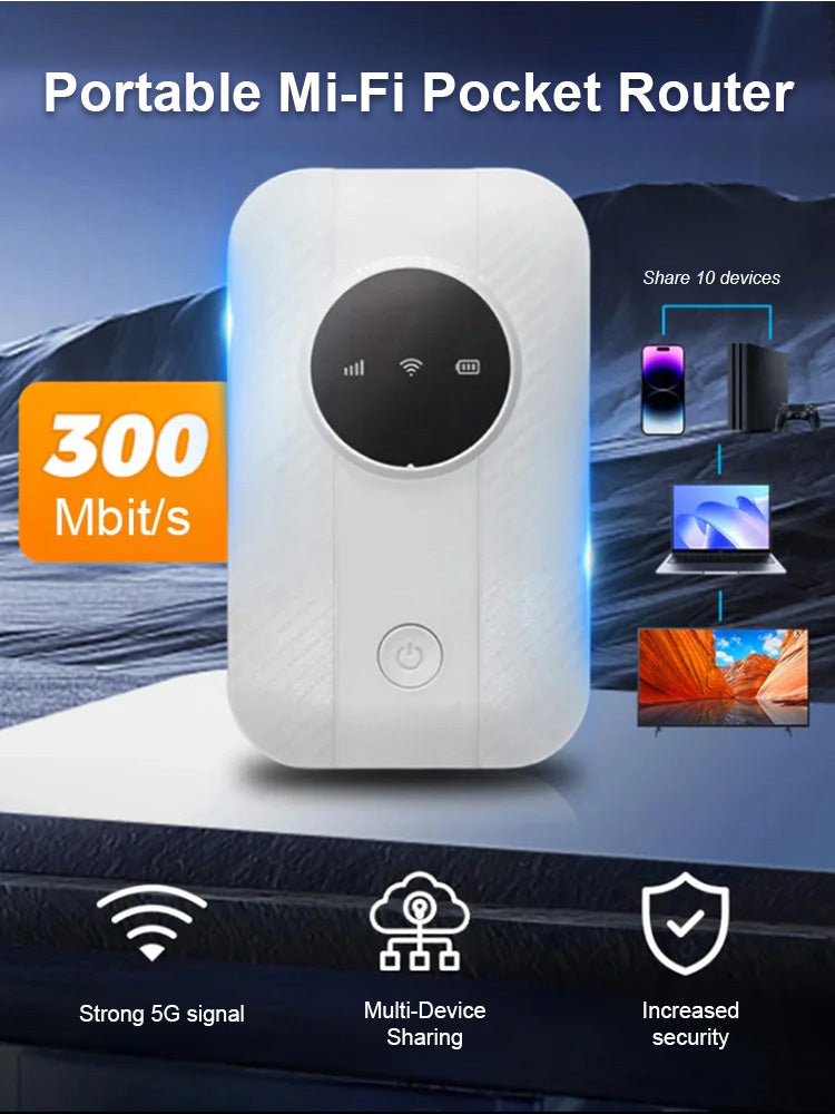 🛜【Free Internet, Everywhere You Go】Free Internet in Your Pocket 5G Router