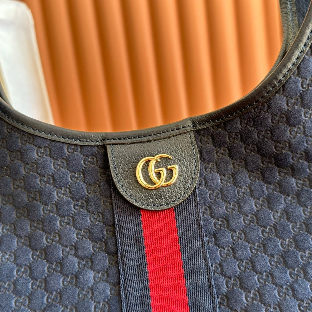 Gi Giglio Large Tote Bag Suede 60 cm