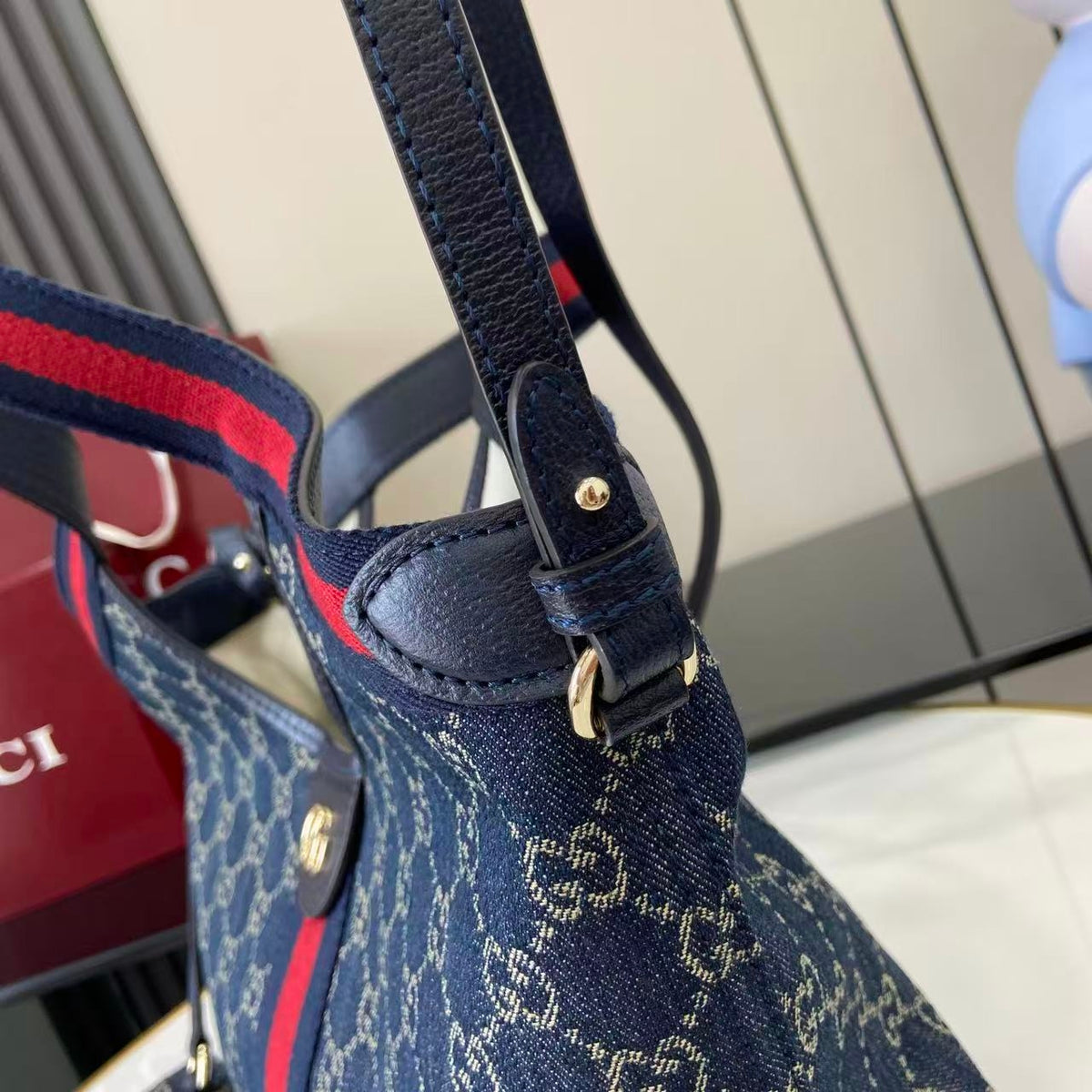 Gi 25 Giglio 25cm Bag Canvas Leather